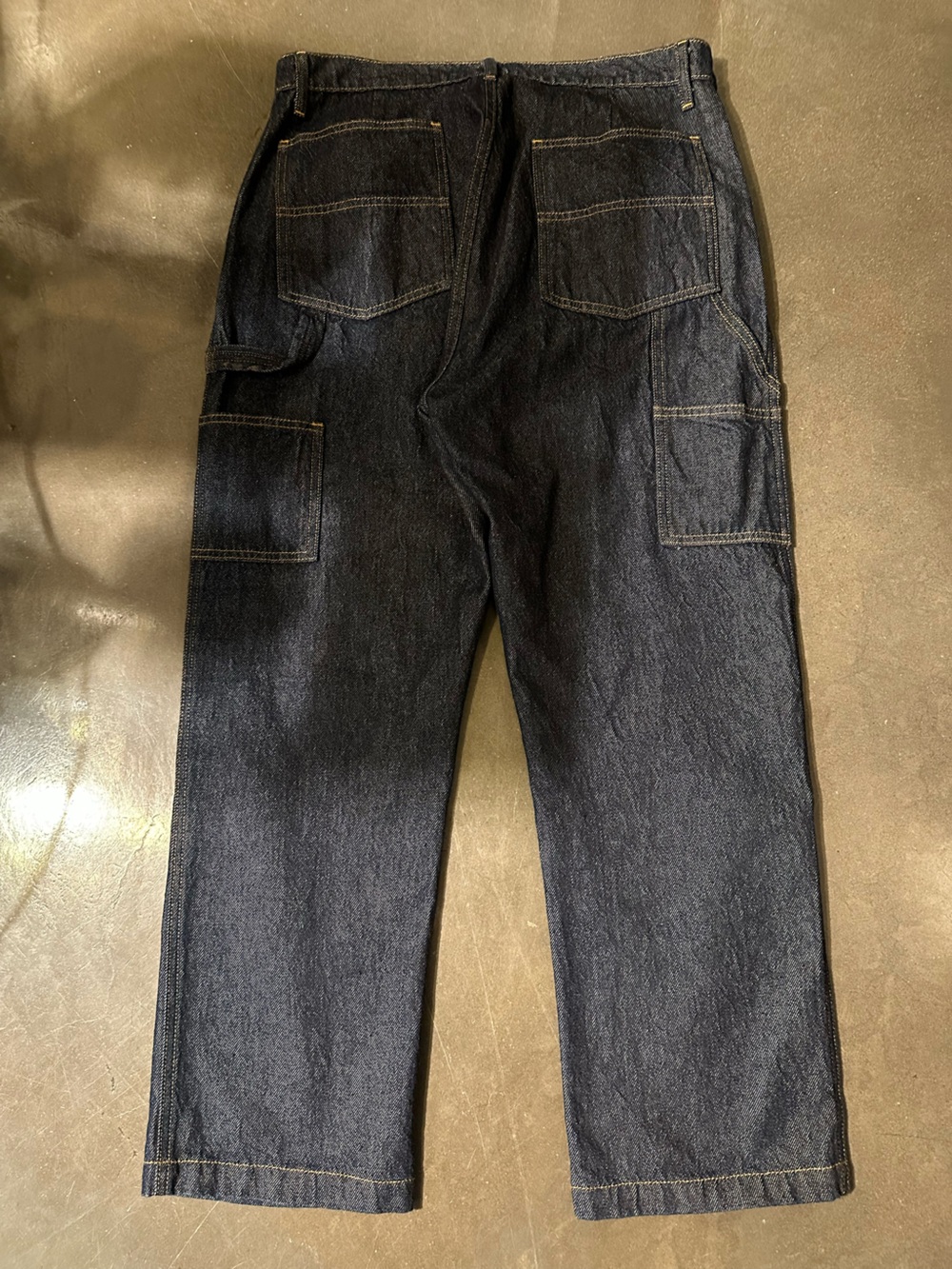 NWOT Women’s NSF Patchwork Utility Wide Leg Jeans - Size 29 - Indigo Rinse - Picture 6 of 15